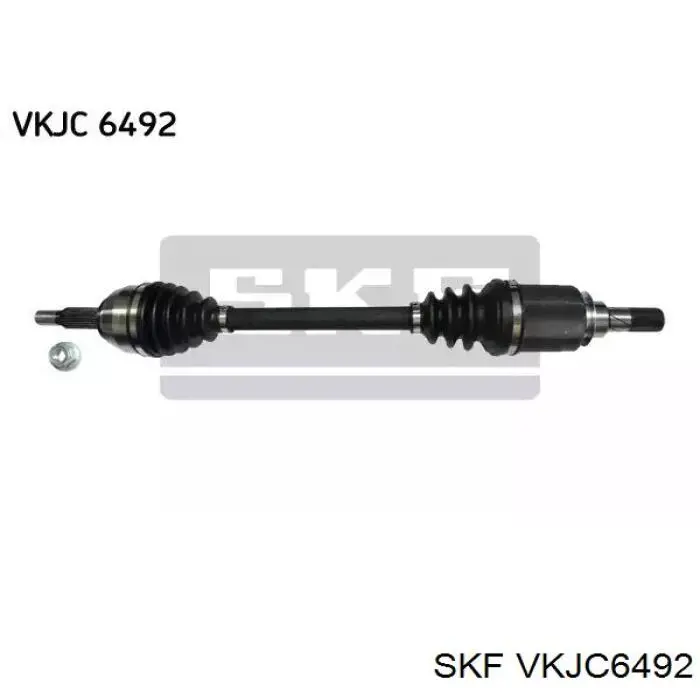 VKJC6492 SKF árbol de transmisión delantero izquierdo