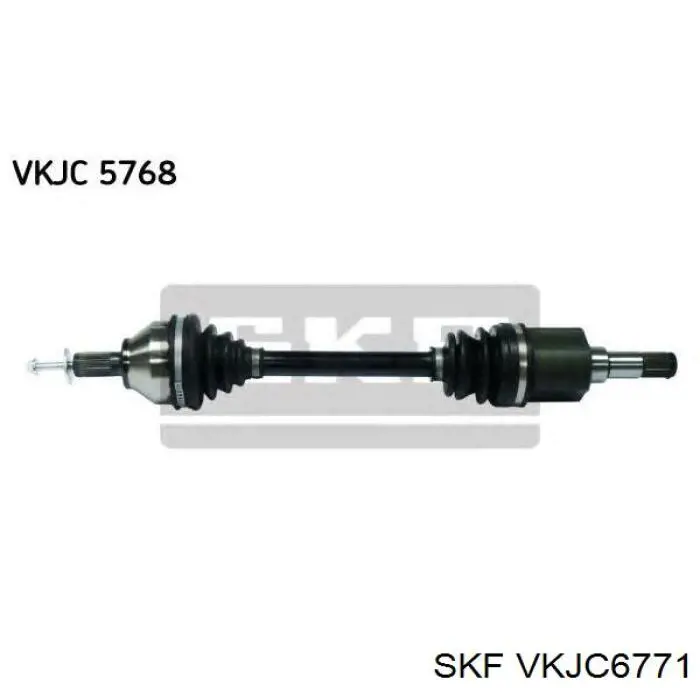 VKJC6771 SKF árbol de transmisión delantero derecho