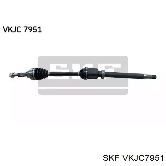 Semieje delantero derecho SKF VKJC7951 precio, desde 140,93 EUR