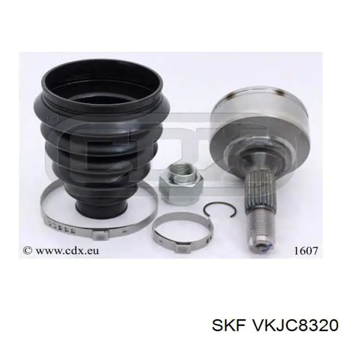 VKJC 8320 SKF árbol de transmisión delantero izquierdo