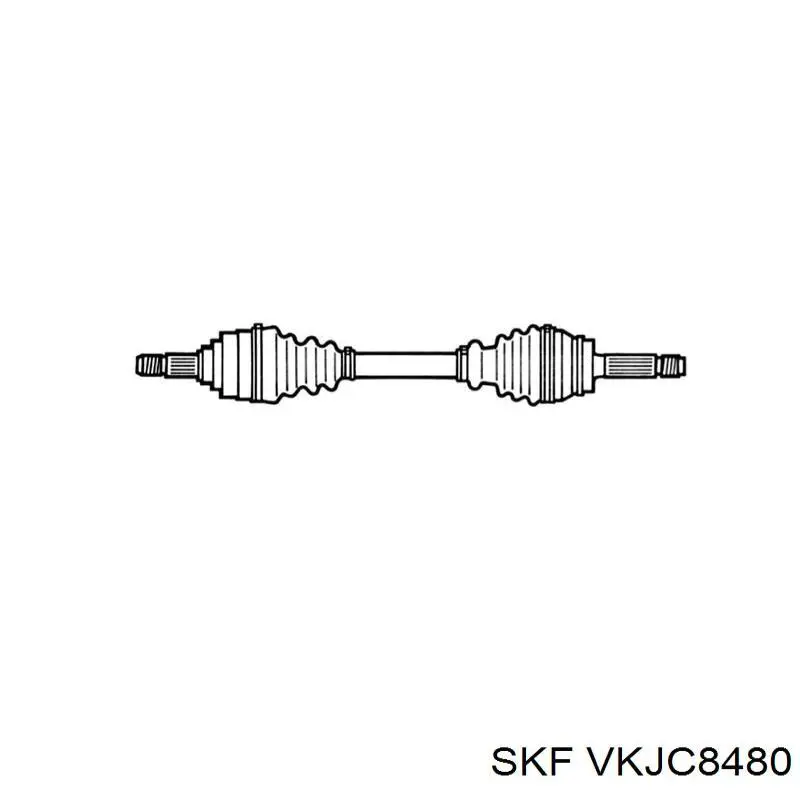 VKJC 8480 SKF árbol de transmisión delantero izquierdo