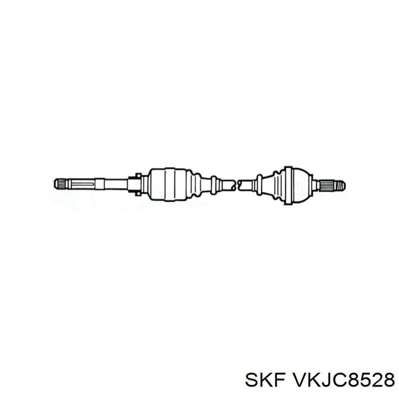VKJC8528 SKF árbol de transmisión delantero izquierdo