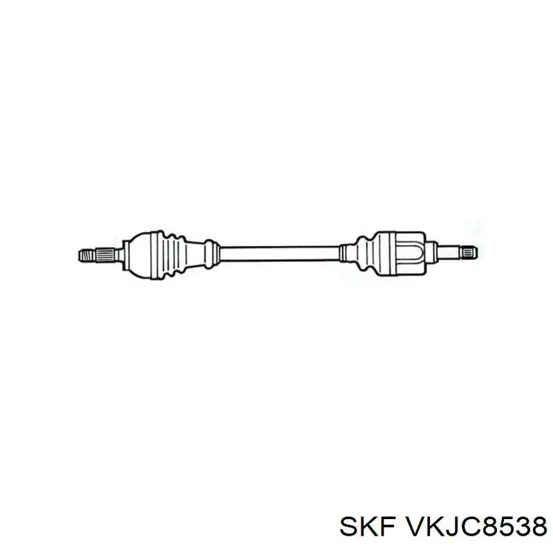 93194655 General Motors árbol de transmisión delantero izquierdo