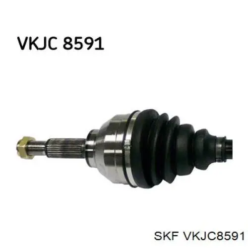VKJC 8591 SKF árbol de transmisión delantero izquierdo
