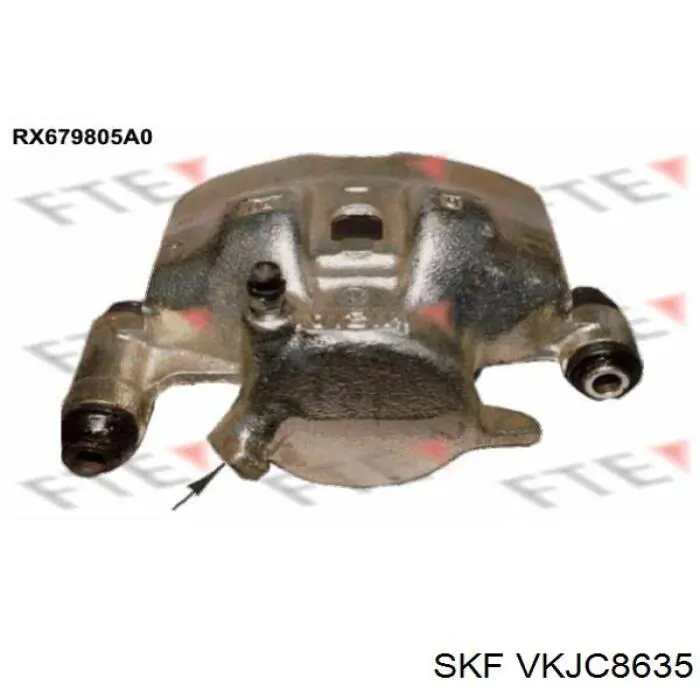 VKJC8635 SKF árbol de transmisión delantero derecho