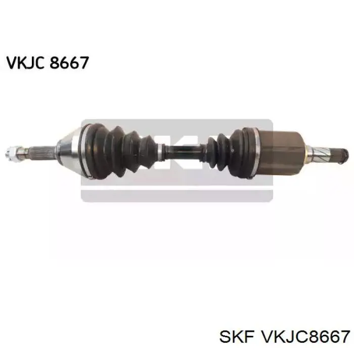 VKJC8667 SKF árbol de transmisión delantero izquierdo