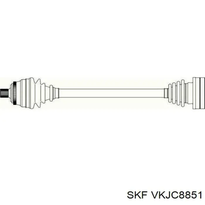 VKJC8851 SKF árbol de transmisión delantero izquierdo