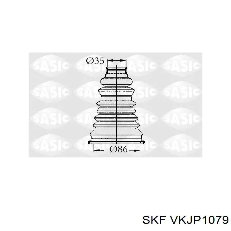 Comprar VKJP1079 SKF Fuelle de palier delantero exterior