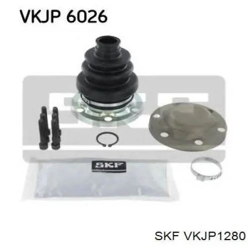 VKJP1280 SKF fuelle, árbol de transmisión trasero exterior