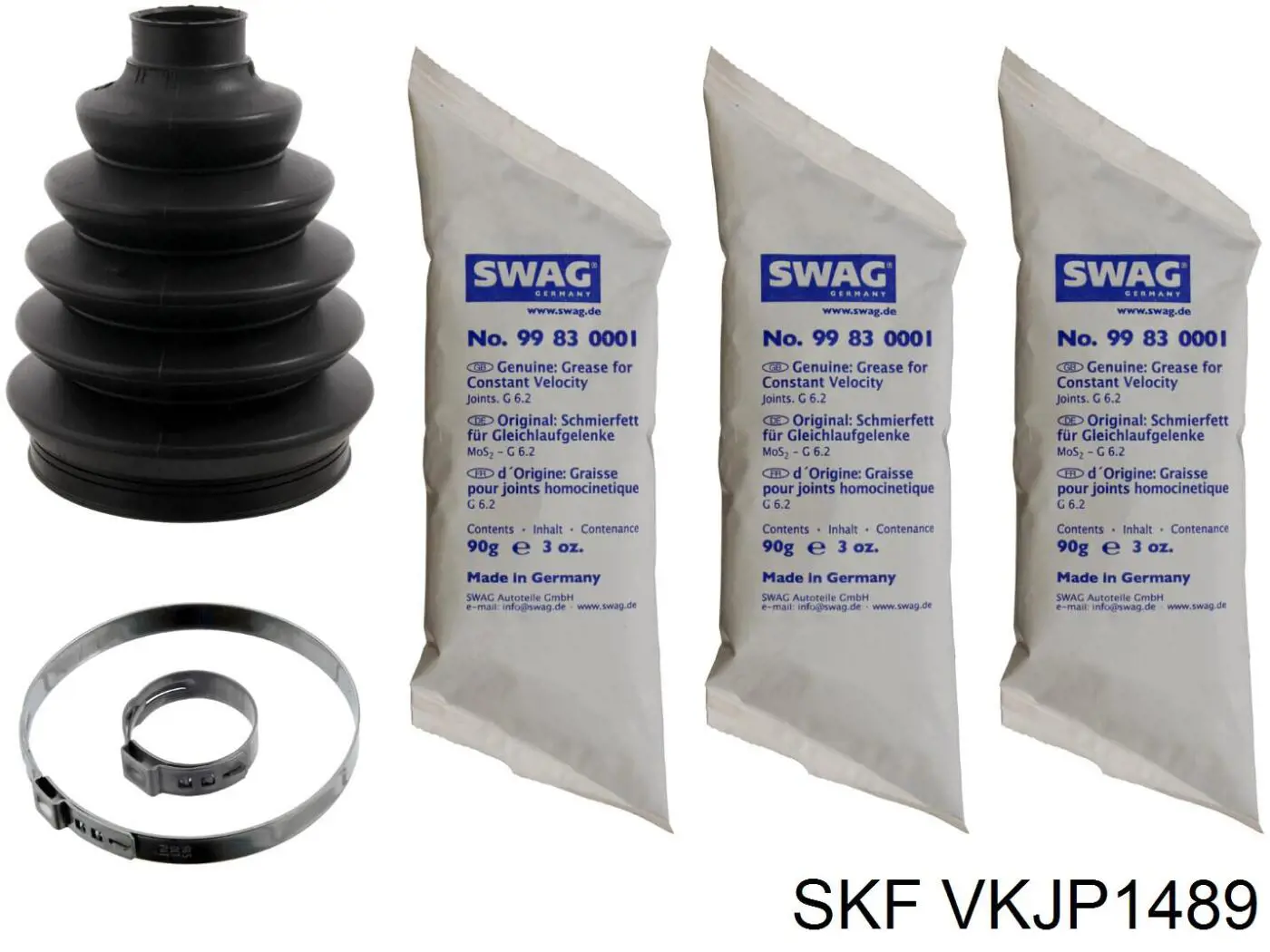 VKJP1489 SKF fuelle, árbol de transmisión delantero exterior