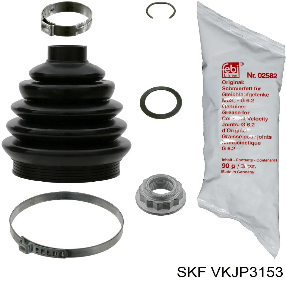 Fuelle, palier delantero exterior SKF VKJP3153 precio, desde 9,41 EUR