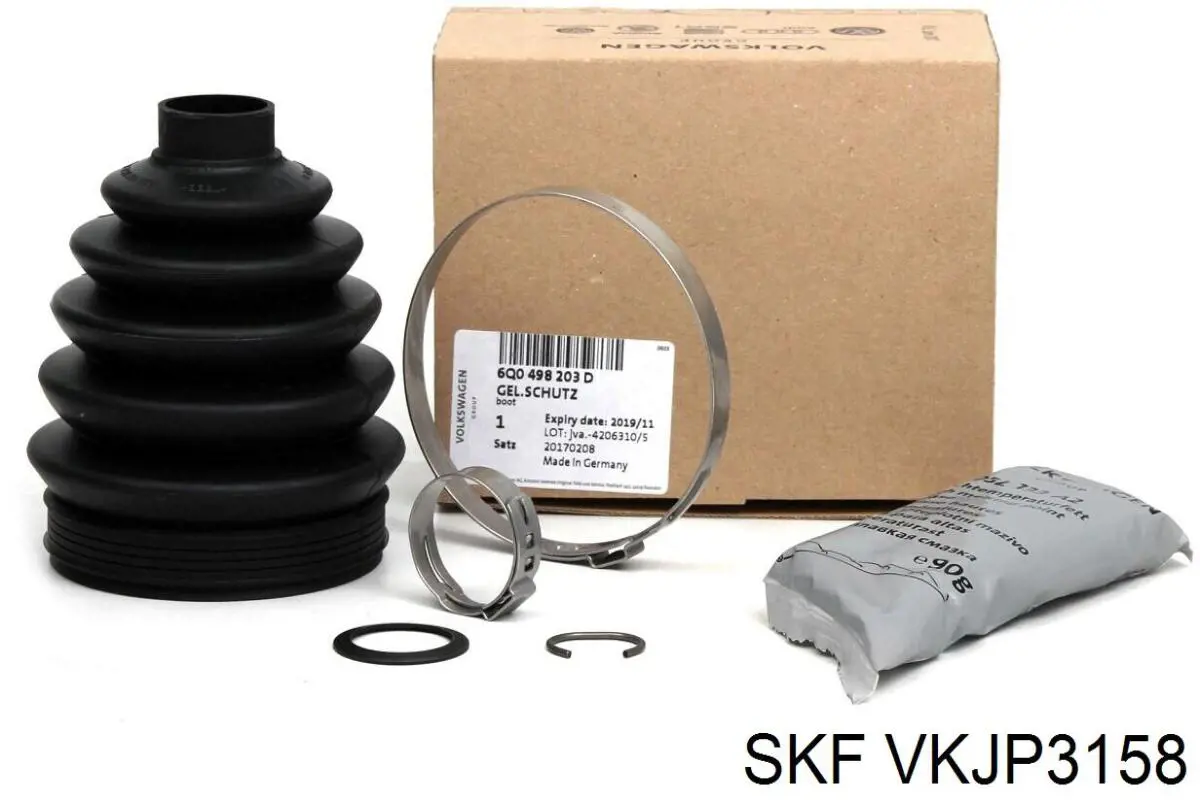 Fuelle, palier delantero exterior SKF VKJP3158 precio, desde 15,35 EUR