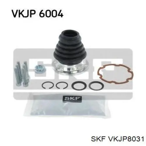 VKJP8031 SKF fuelle, árbol de transmisión delantero interior