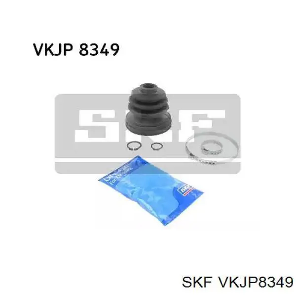 Comprar VKJP8349 SKF Fuelle interior de junta homocinética del semieje trasero