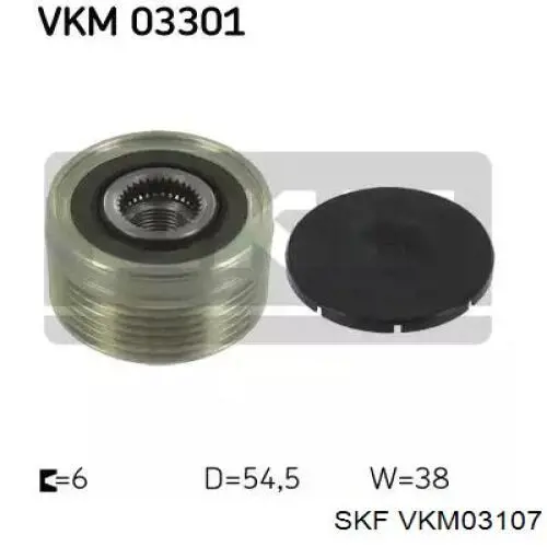 Polea rueda libre SKF VKM03107 precio, desde 26,45 EUR