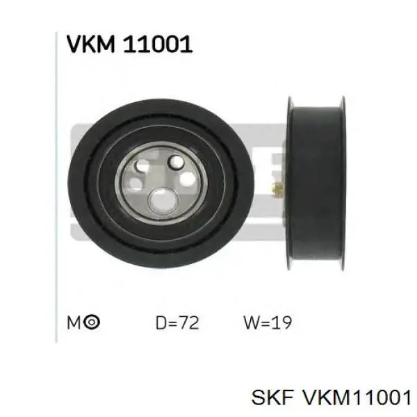 VKM11001 SKF rodillo, cadena de distribución