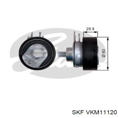 Rodillo, cadena de distribución SKF VKM11120
