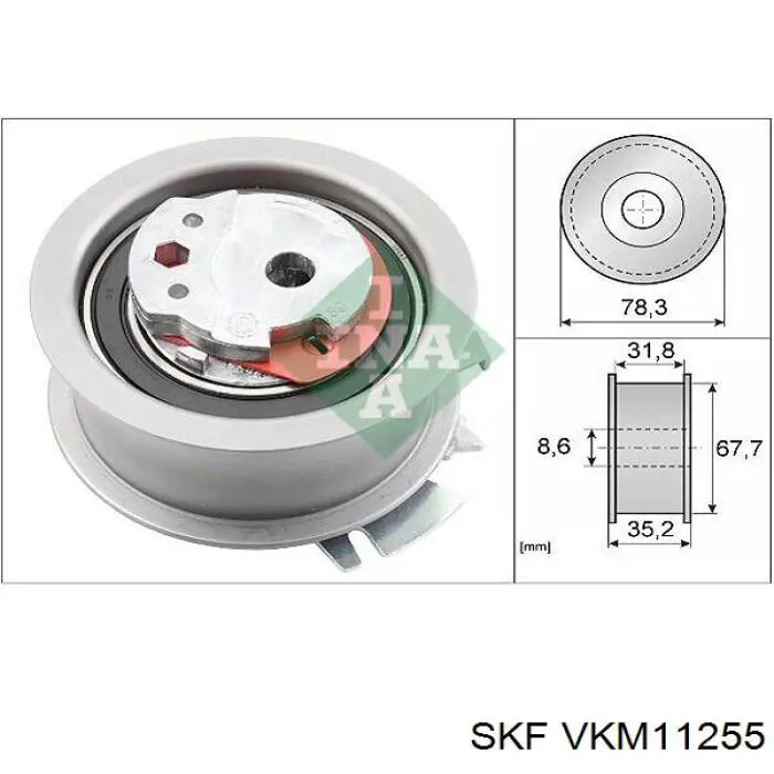 Comprar VKM11255 SKF Tensor correa distribución