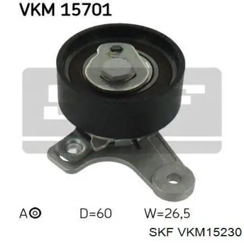 VKM 15230 SKF tensor correa distribución
