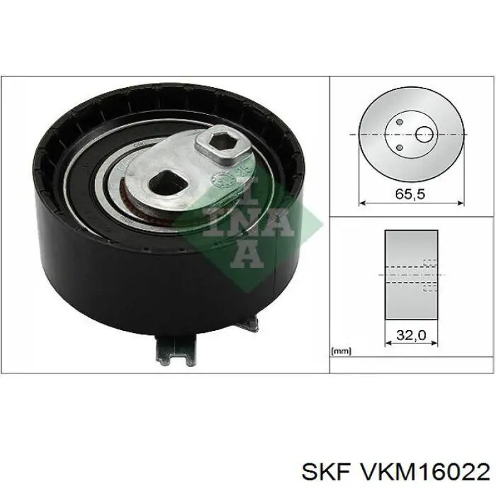 Tensor de la correa de distribución SKF VKM16022 precio, desde 37,31 EUR