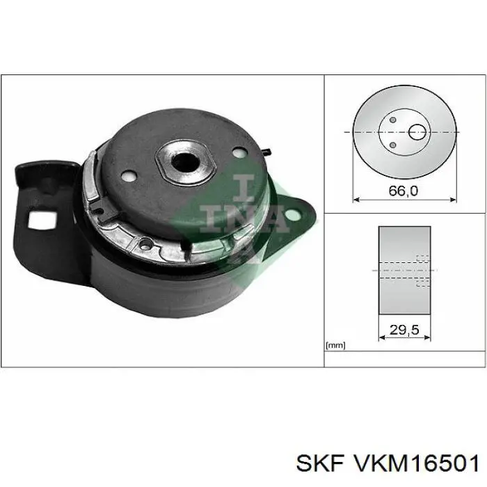 VKM16501 SKF rodillo, cadena de distribución