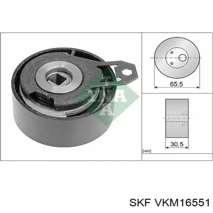 VKM16551 SKF rodillo, cadena de distribución