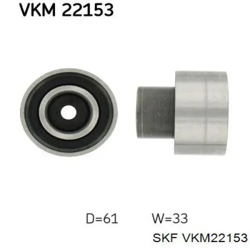 Polea correa distribución SKF VKM22153 precio, desde 33,77 EUR