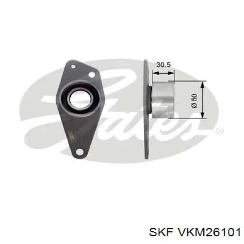VKM 26101 SKF rodillo intermedio de correa dentada