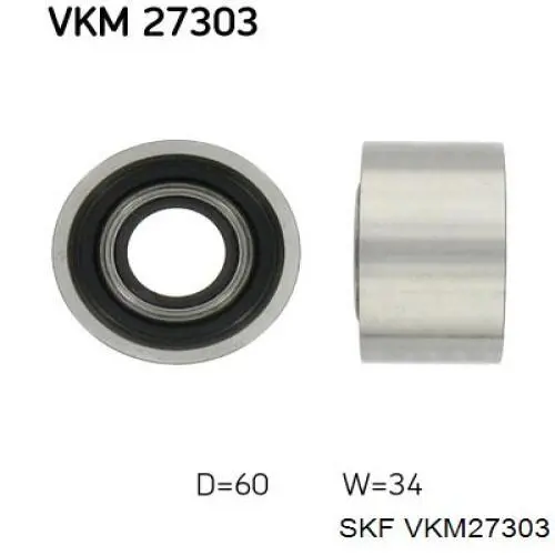 Polea correa distribución SKF VKM27303 precio, desde 30,45 EUR