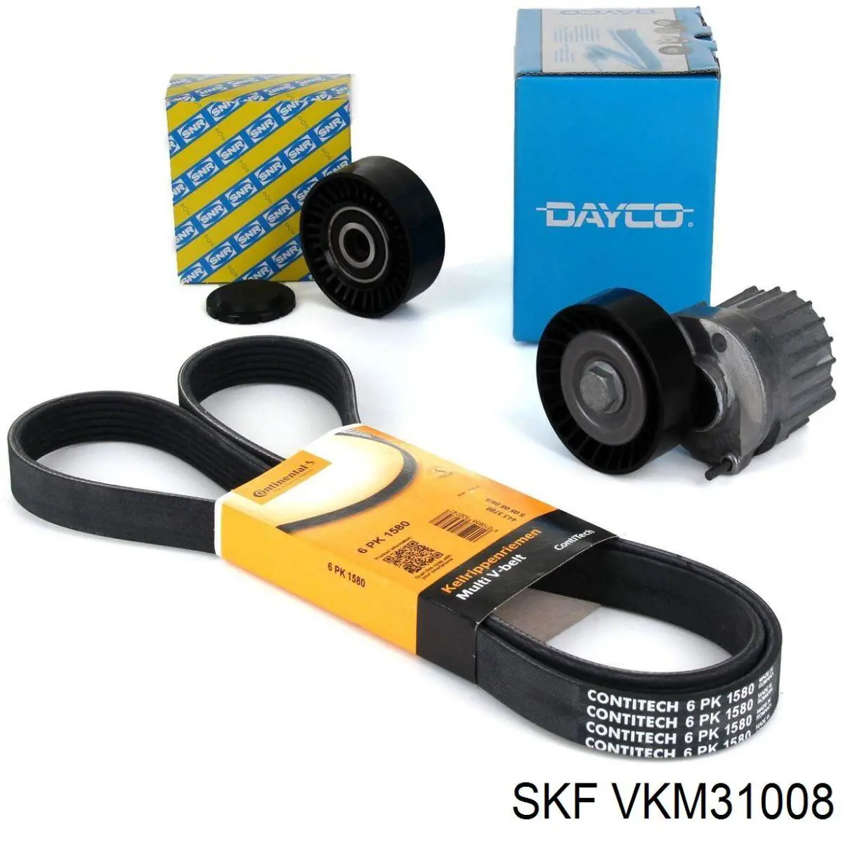 Polea inversión / guía, correa poli V VKM31008 SKF