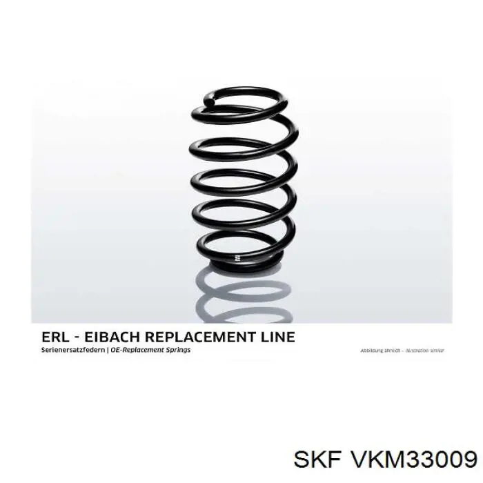 VKM 33009 SKF tensor de correa, correa poli v