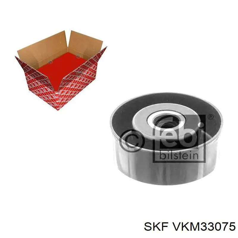 Polea inversión / guía, correa poli V VKM33075 SKF