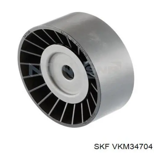 Polea tensora correa poli V VKM34704 SKF