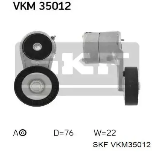 Comprar VKM35012 SKF Tensor de correa poli V 