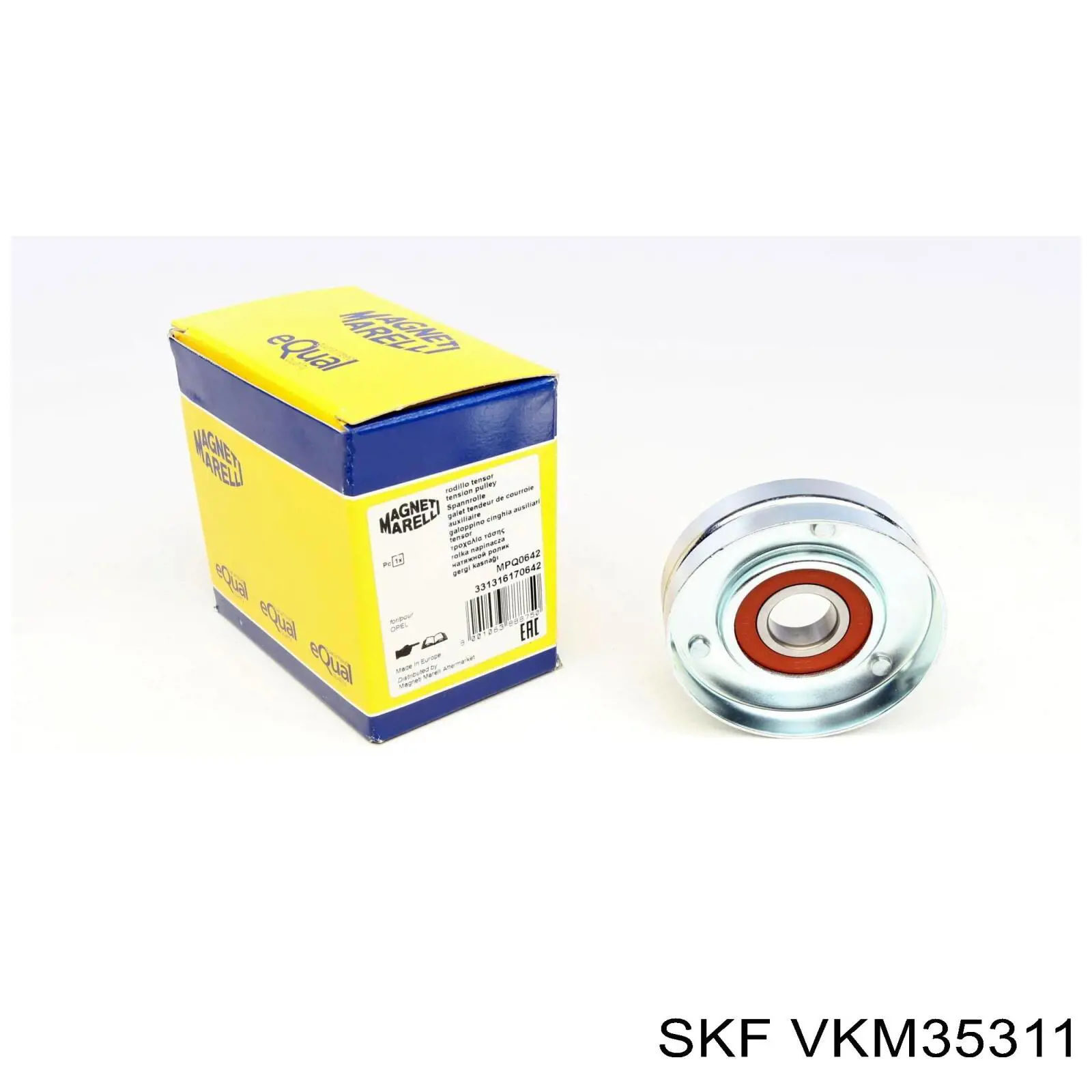 Tensor de la correa trapecial poli v SKF VKM35311