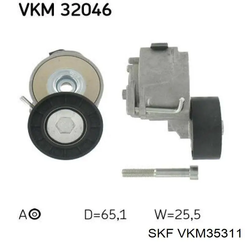 VKM35311 SKF Tensor de correa de alternador