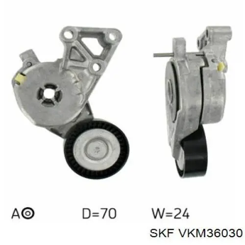 Tensor de correa, correa poli V Renault Espace 4 JK0