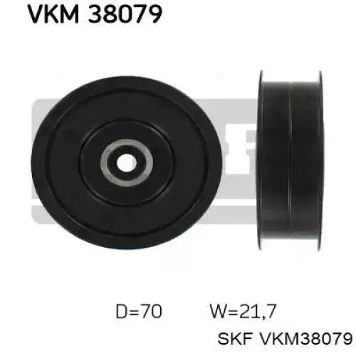 Polea inversión/guía, correa auxiliar servicios SKF VKM38079 precio, desde 17,50 EUR