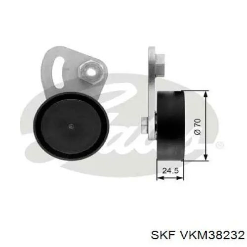 Comprar VKM38232 SKF Polea tensora, correa poli V