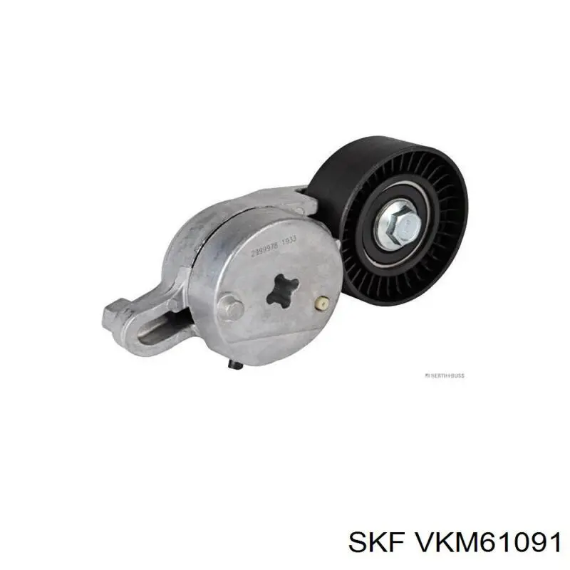 VKM 61091 SKF tensor de correa poli v