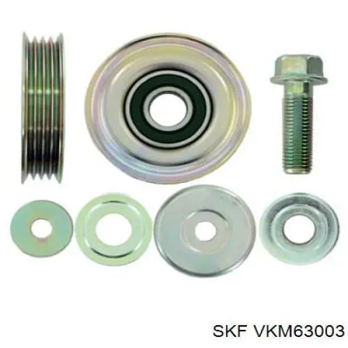 Rodillo tensor correa poli V SKF VKM63003 precio, desde 15,90 EUR