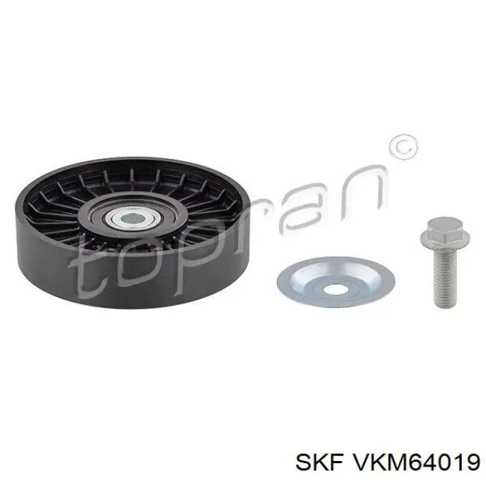 Polea inversión / guía, correa poli V VKM64019 SKF