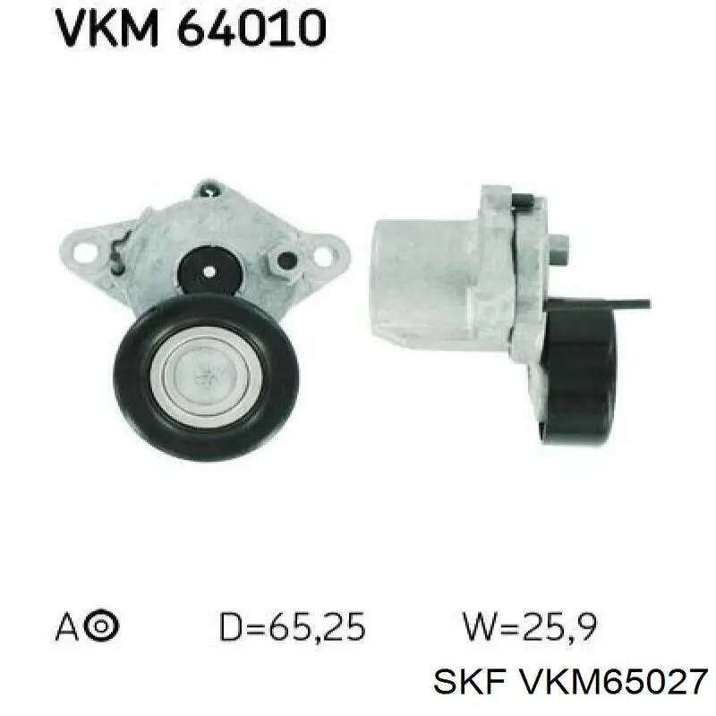 Tensor de la correa trapecial SKF VKM65027 precio, desde 47,90 EUR