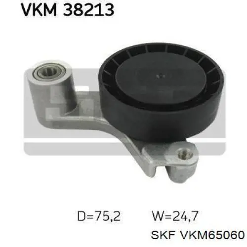 Tensor de la correa trapecial poli v VAG 04891659AA