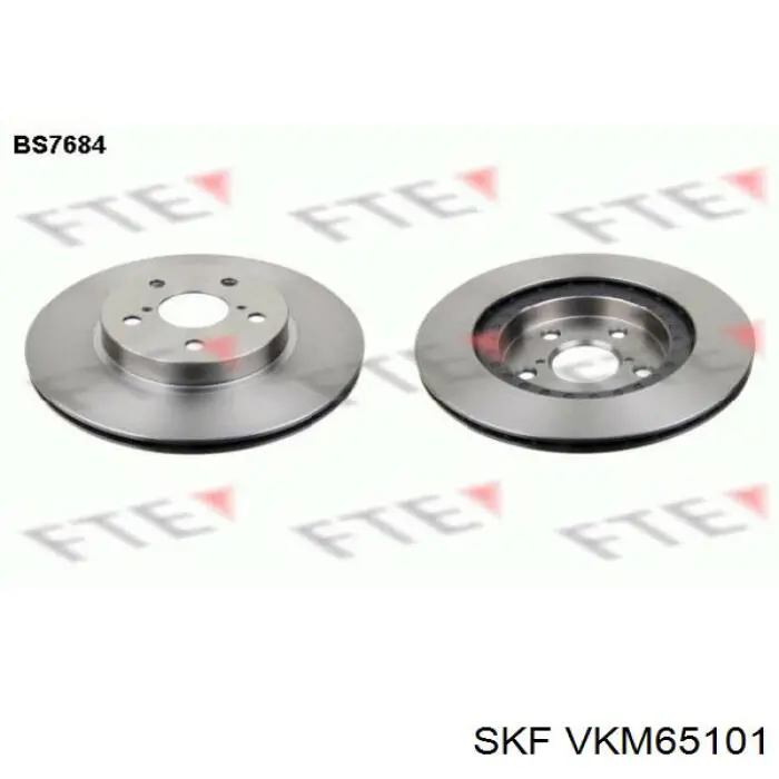 Polea inversión / guía, correa poli V VKM65101 SKF