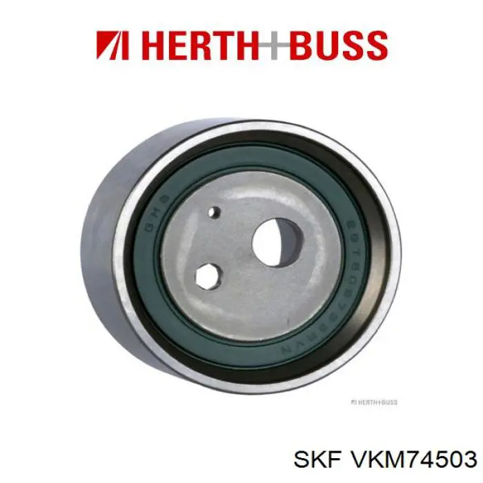 VKM 74503 SKF tensor de la polea de la correa dentada, eje de balanceo