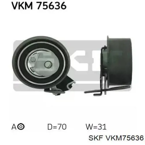 VKM75636 SKF rodillo, cadena de distribución