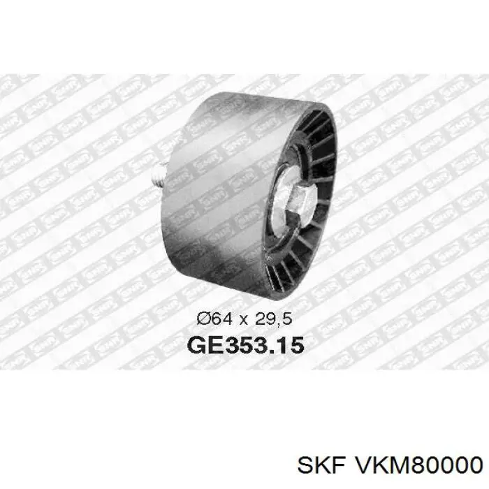 Rodillo intermedio de correa dentada Chevrolet Aveo 2 T250, T255