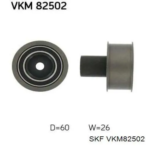 Comprar VKM82502 SKF Polea correa distribución