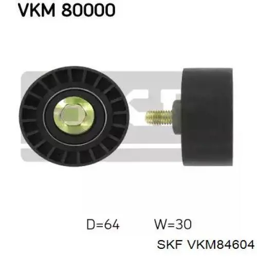 VKM84604 SKF polea correa distribución